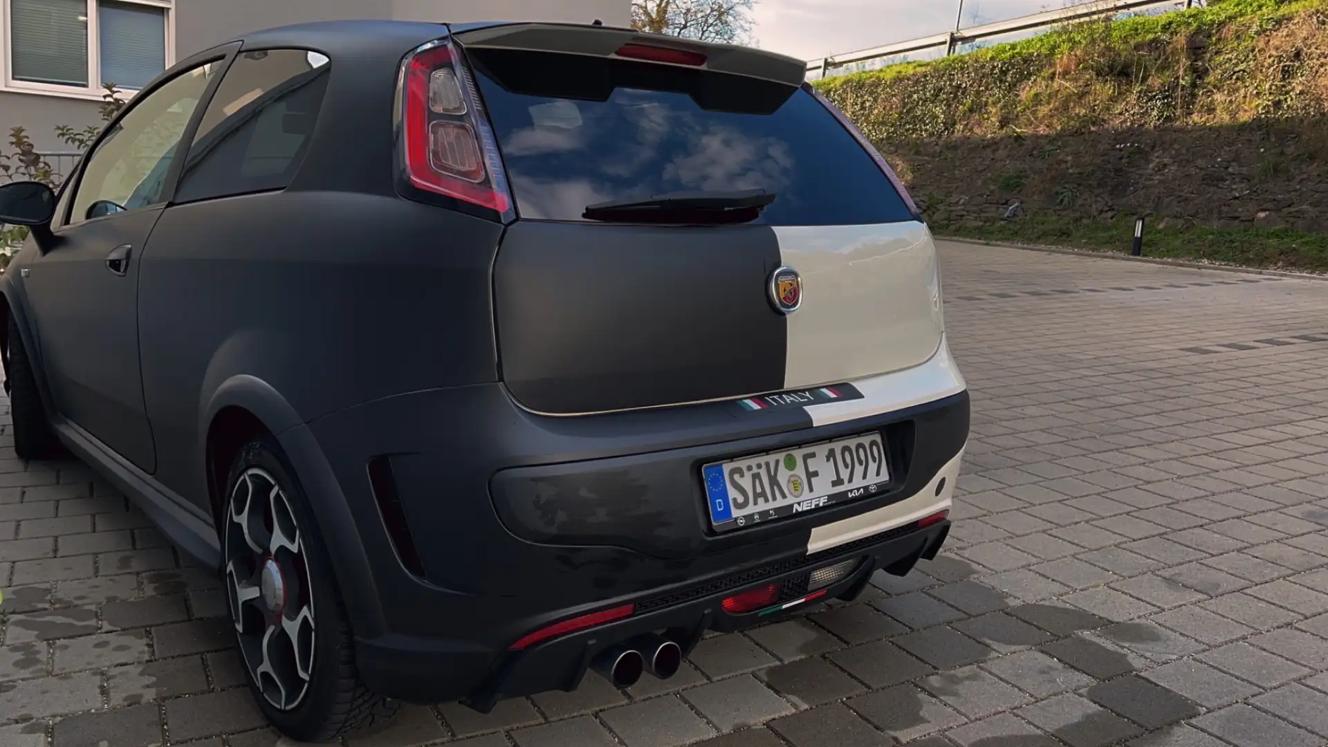 Abarth Punto EVO 1,4 Blanco - 2