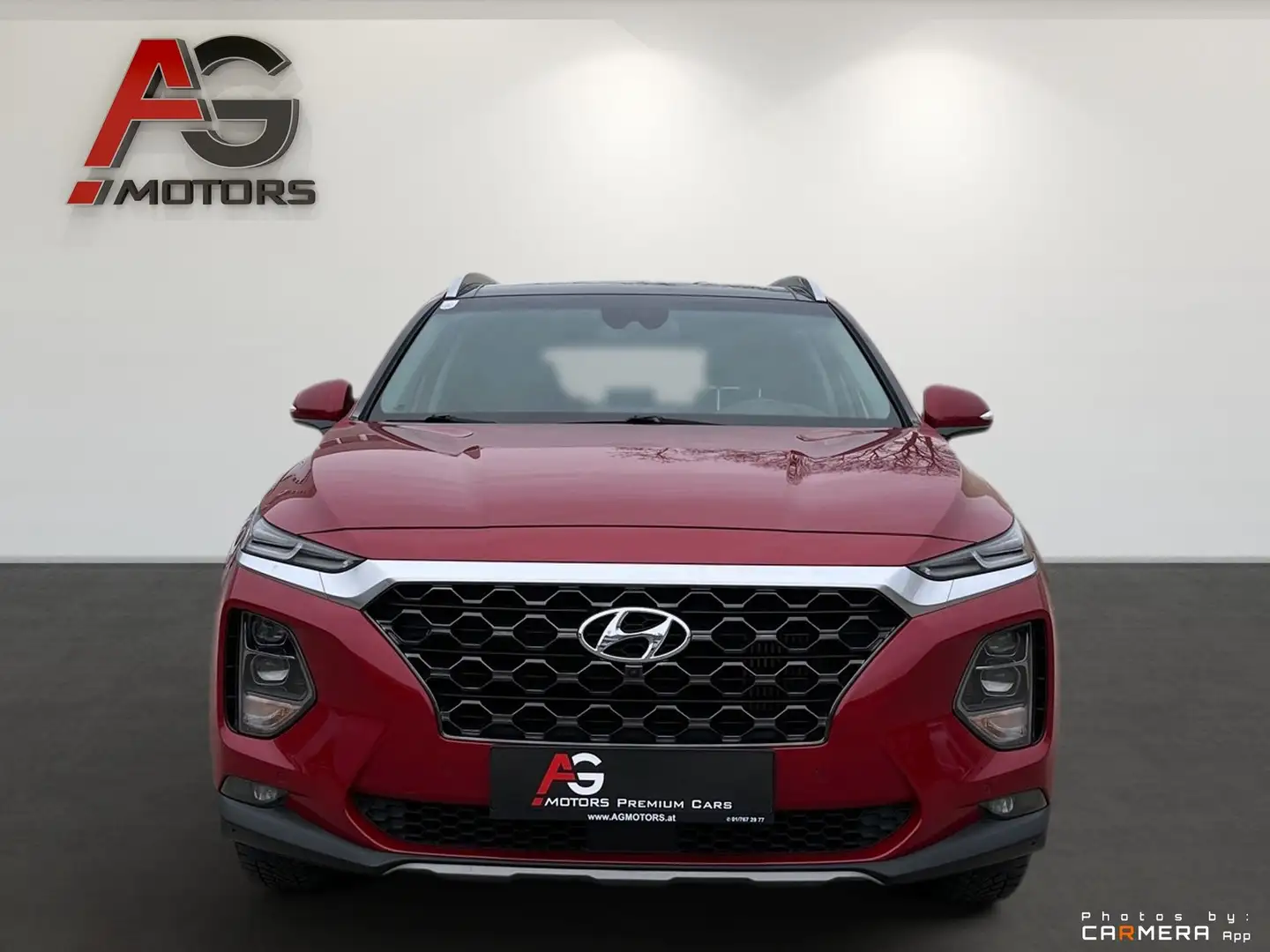 Hyundai SANTA FE 2,2 CRDi 4WD / Panorama / 360° kamera / AHK / LED Czerwony - 2