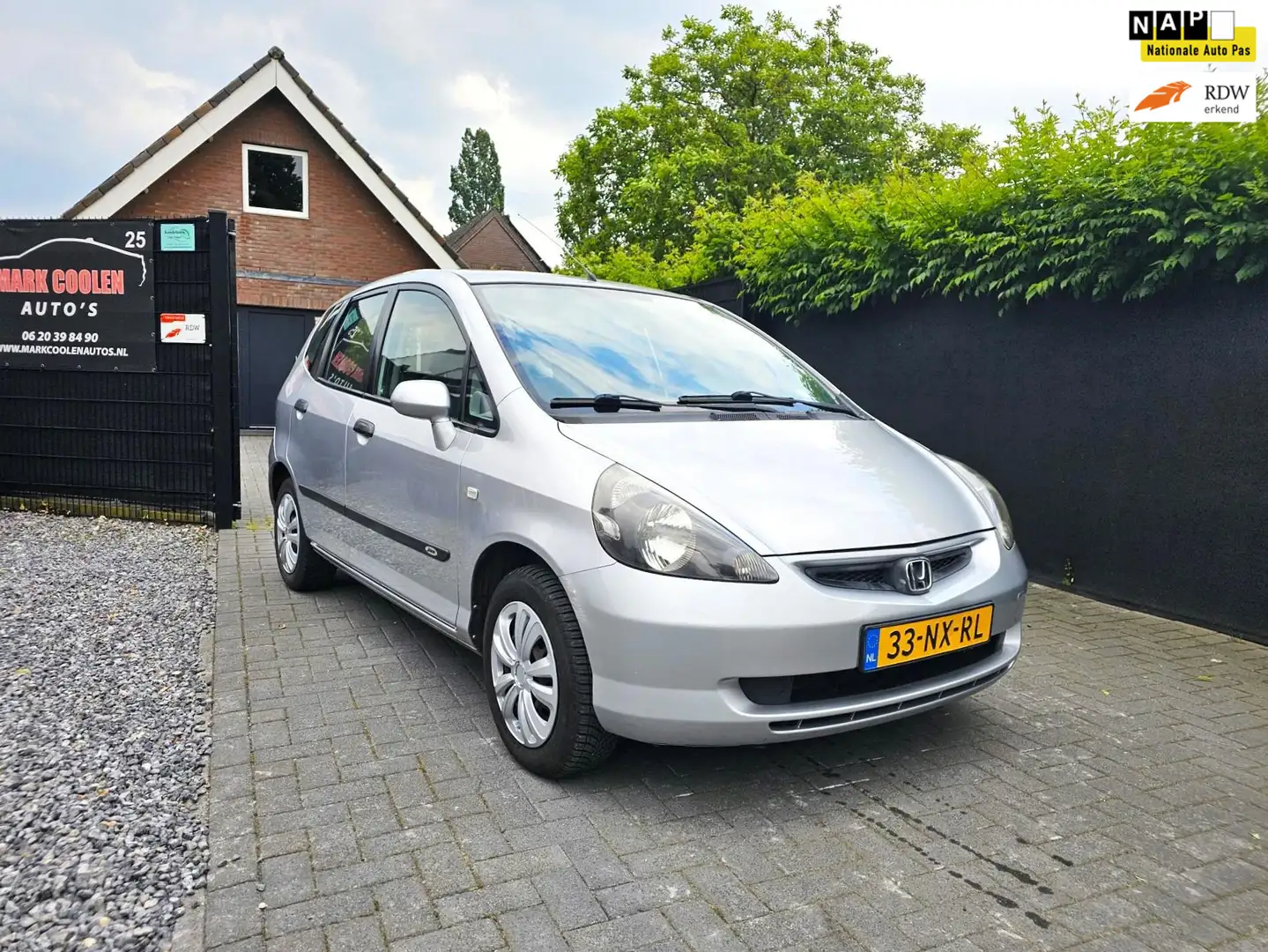 Honda Jazz 1.4 LS 5 Deurs Airco Grijs - 1