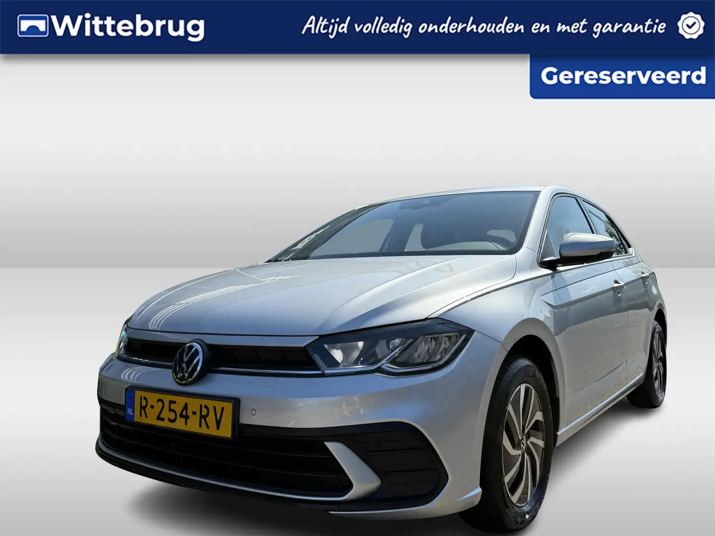 Volkswagen Polo 1.0 TSI Life Met/ App/ Airco/ PDC/ 15" Gris - 1