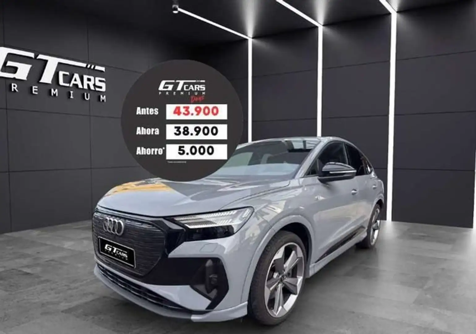 Audi Q4 e-tron Sportback 45 Gris - 2