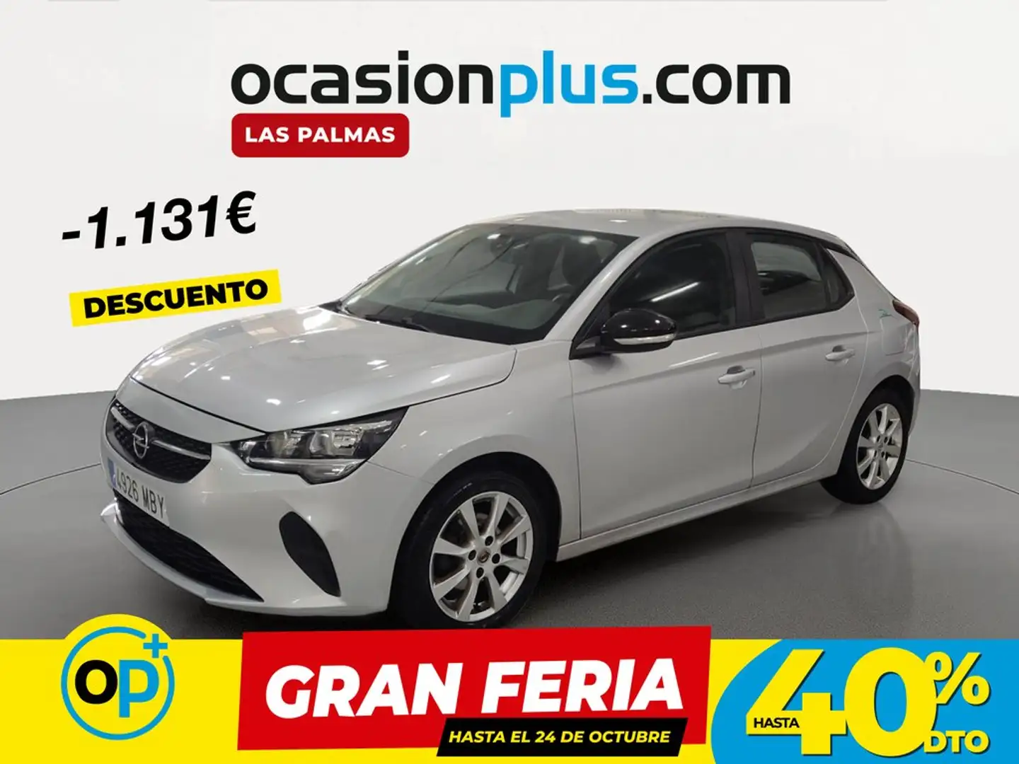 Opel Corsa 1.2 XEL S/S Edition 75 Gris - 1