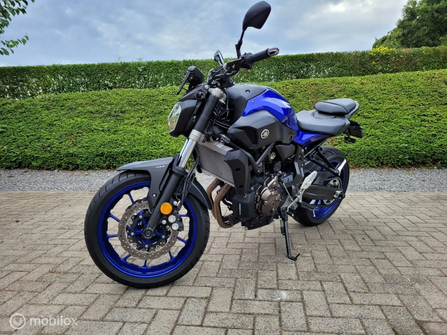 Yamaha MT-07 ABS Bleu - 2