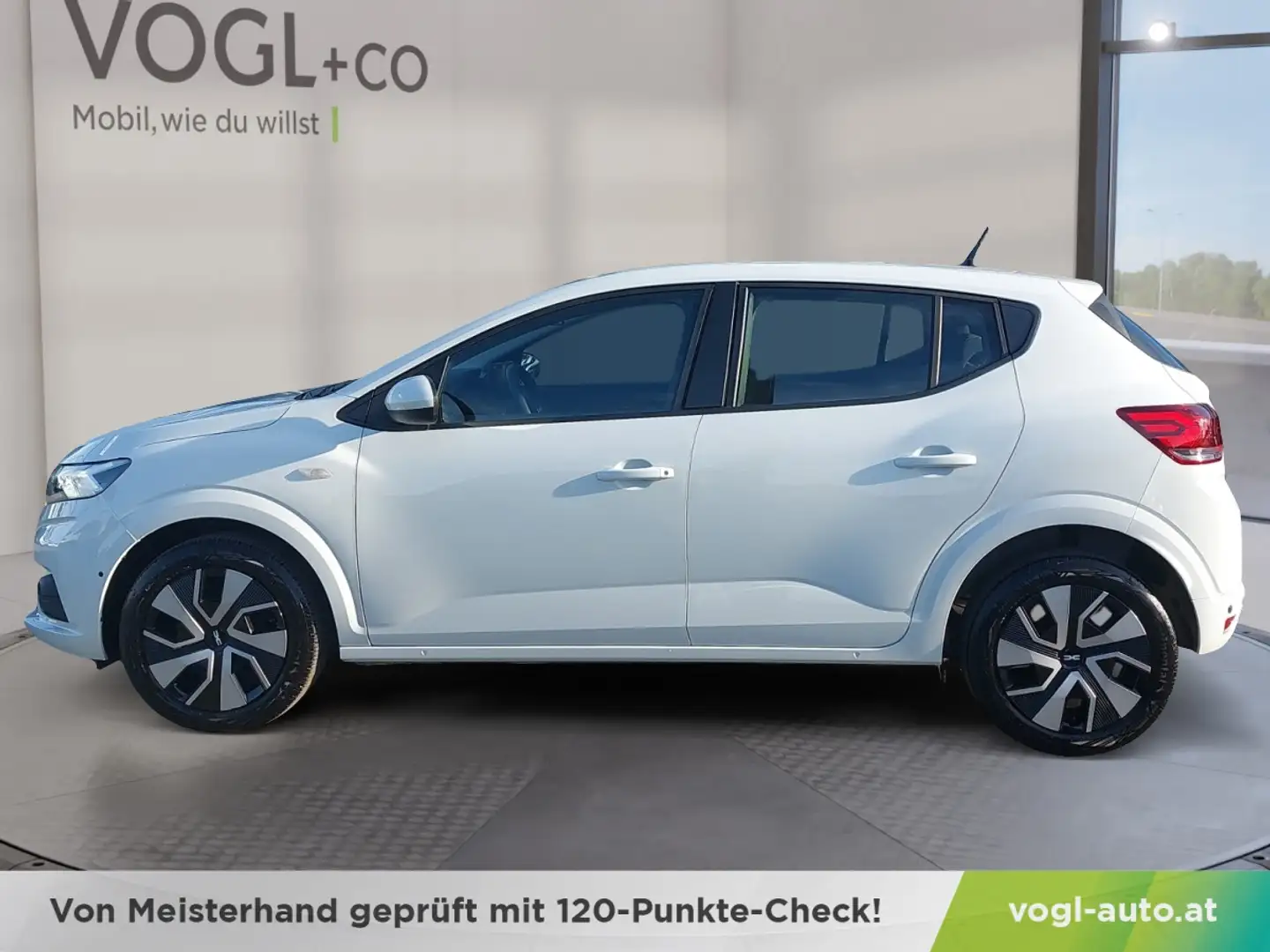 Dacia Sandero Expression 1.0 TCe 90 CVT Weiß - 2