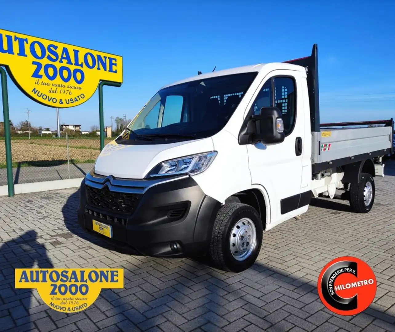 Citroen Jumper 35 140 PM Cassonato Ribaltabile Trilaterale + IVA Bianco - 1