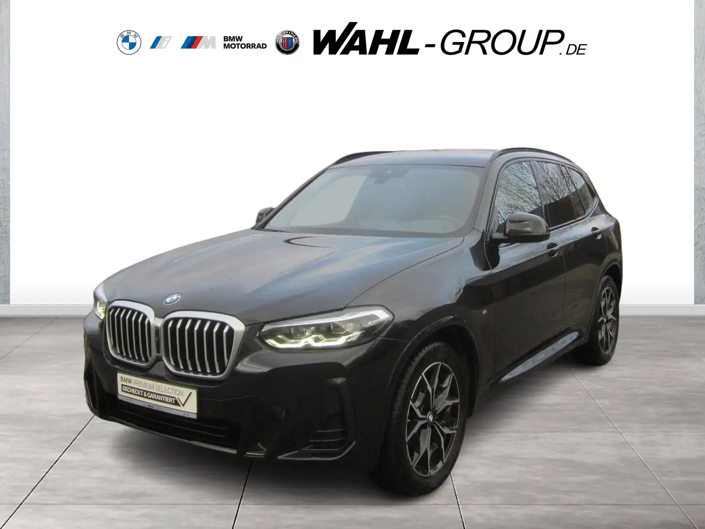 BMW X3 xDrive20d M SPORT LC PROF LEDER SHZG DAB PARKASSIS Schwarz - 1
