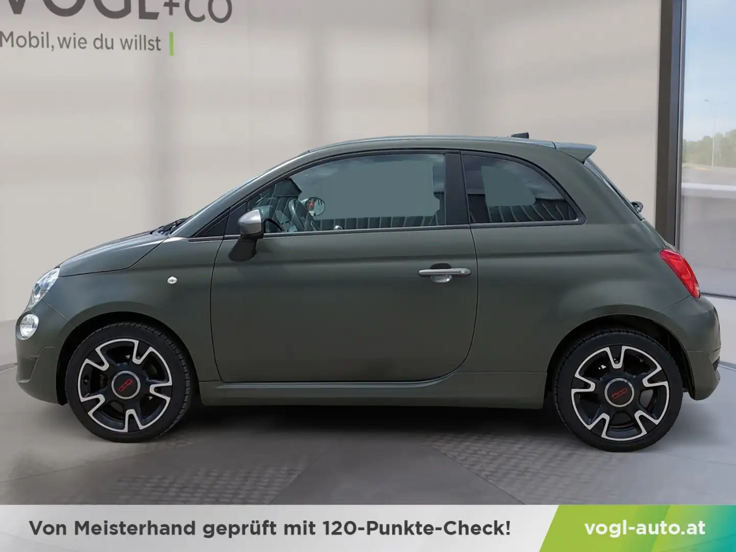 Fiat 500 S 1,2 69 Grün - 2