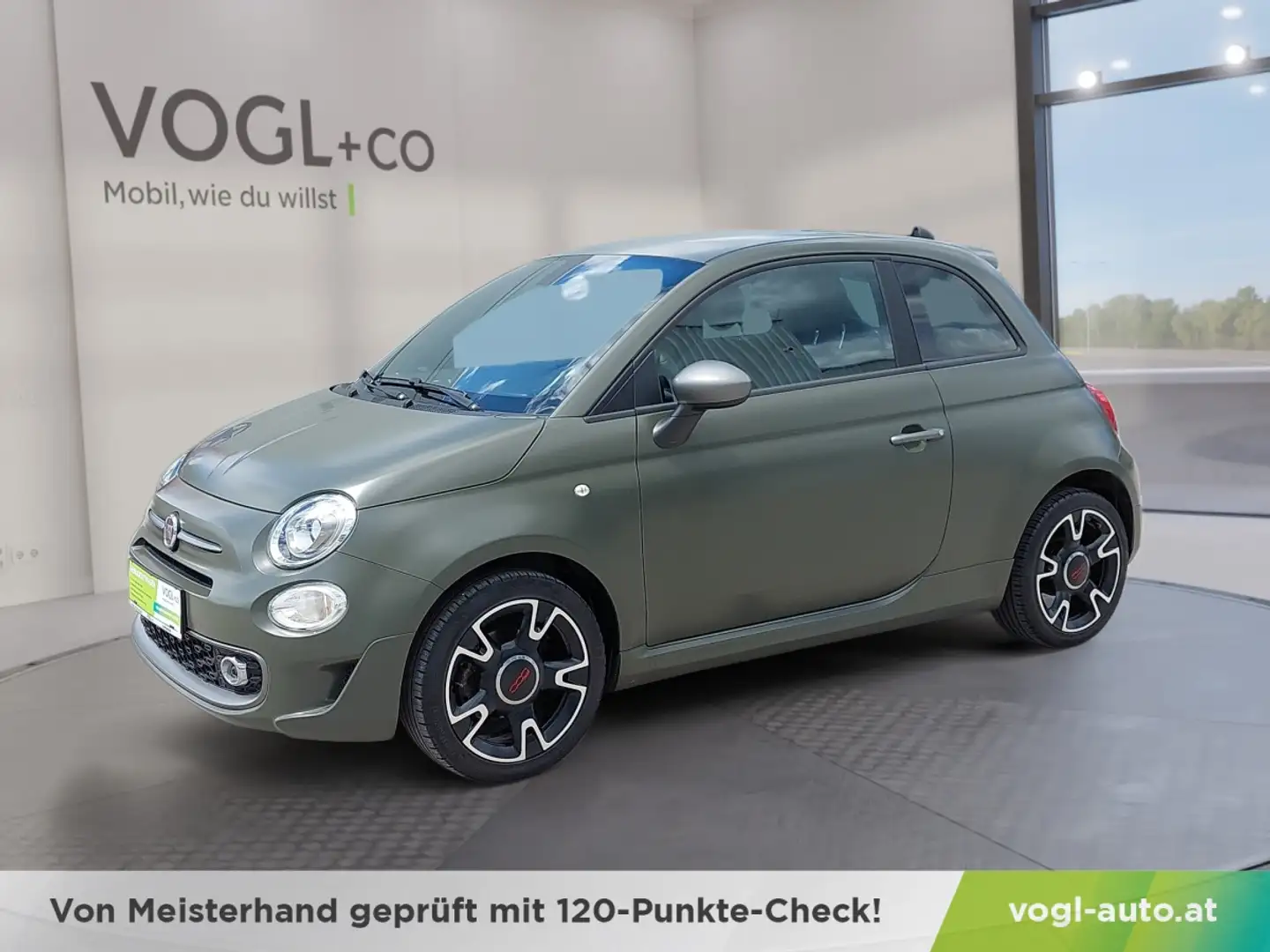 Fiat 500 S 1,2 69 Grün - 1