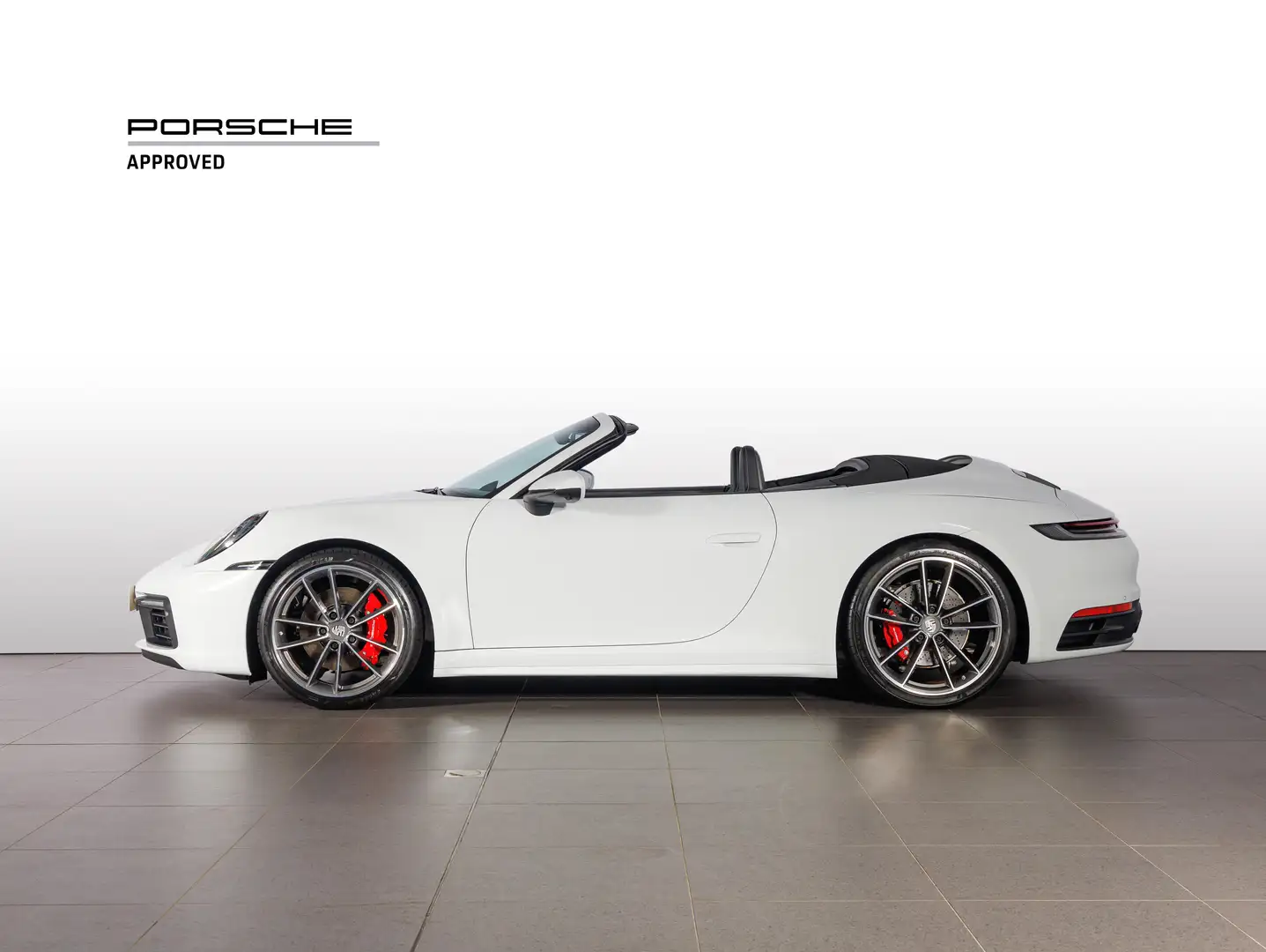Porsche 992 Cabrio 4S 450CV-Asse sterzante-Lift-Iva esposta Weiß - 2