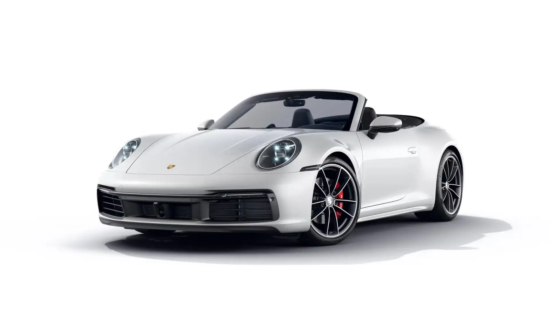 Porsche 992 Cabrio 4S 450CV-Asse sterzante-Lift-Iva esposta Білий - 1