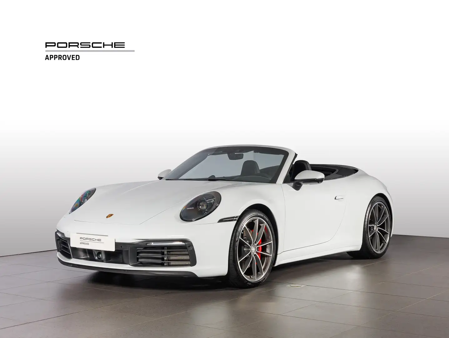 Porsche 992 Cabrio 4S 450CV-Asse sterzante-Lift-Iva esposta Weiß - 1