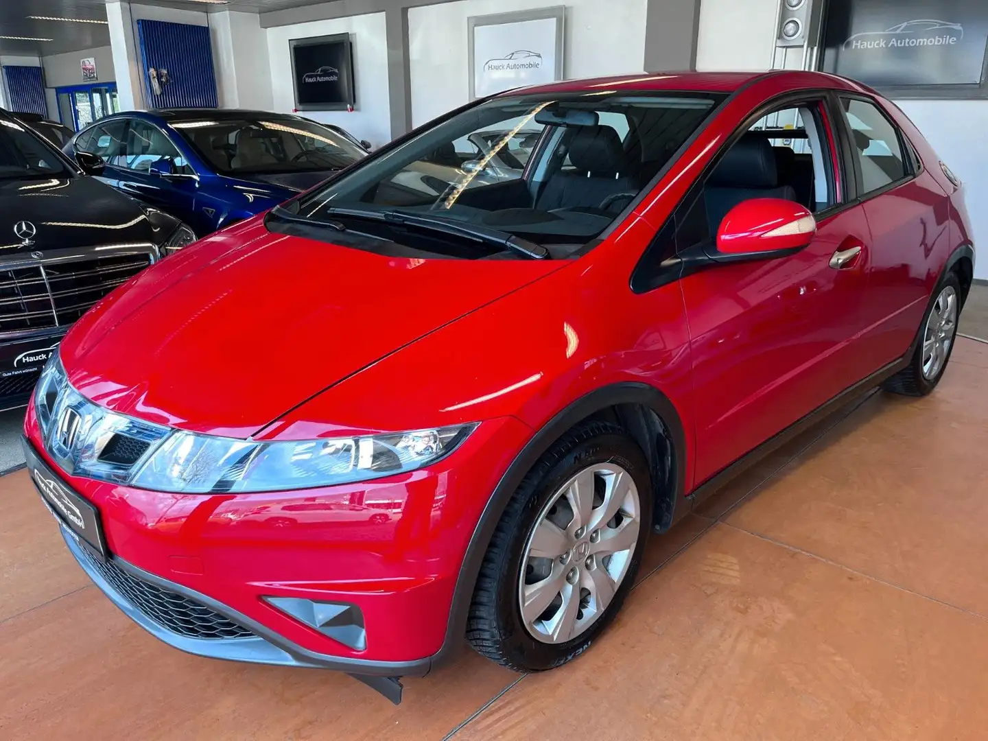 Honda Civic 1.4 Comfort/Klima/Isofix/MP3 Rojo - 1