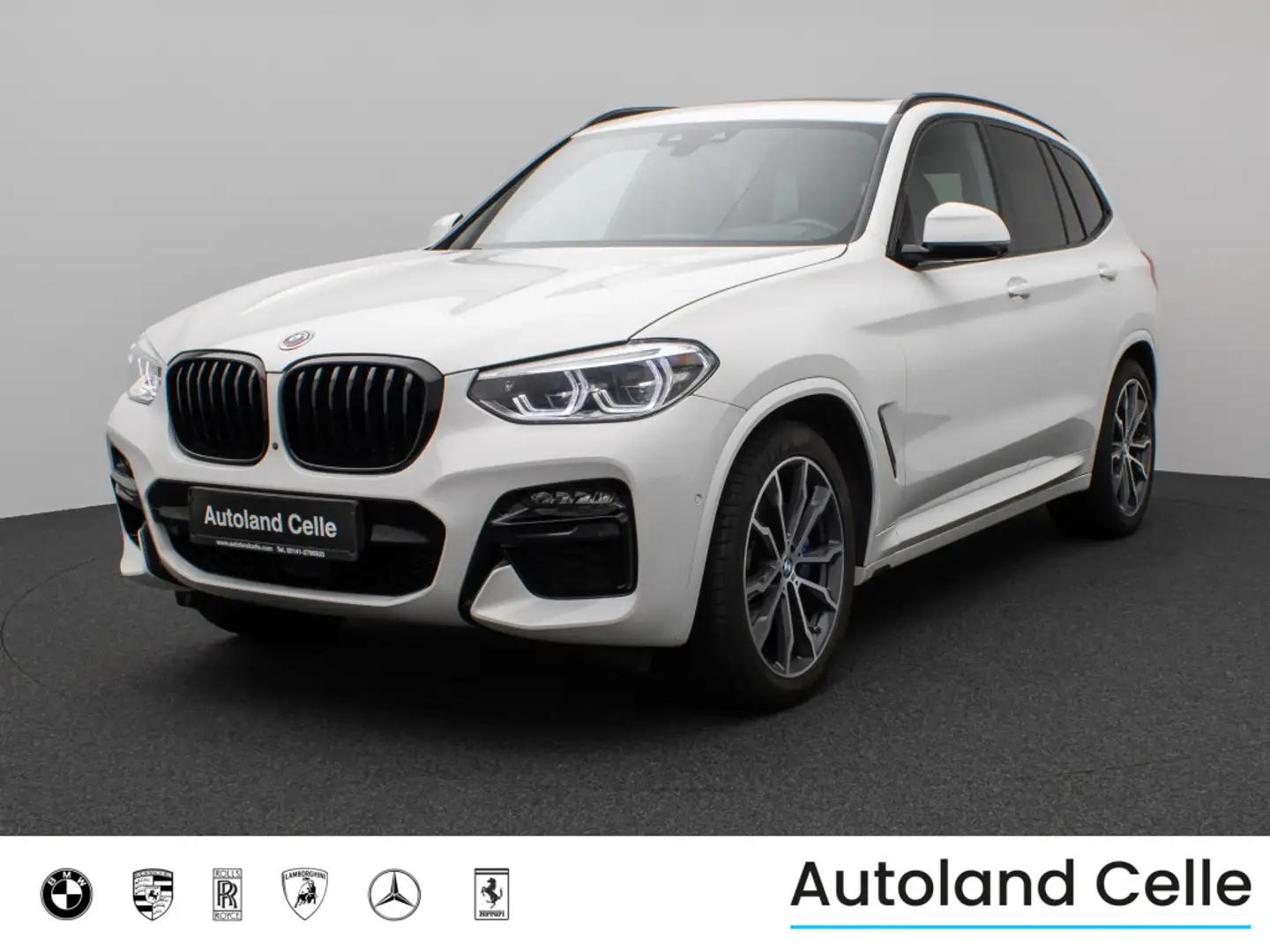 BMW X3 M Panorama 360°HUD DAB HiFi Komfort 20Zoll Blanc - 1