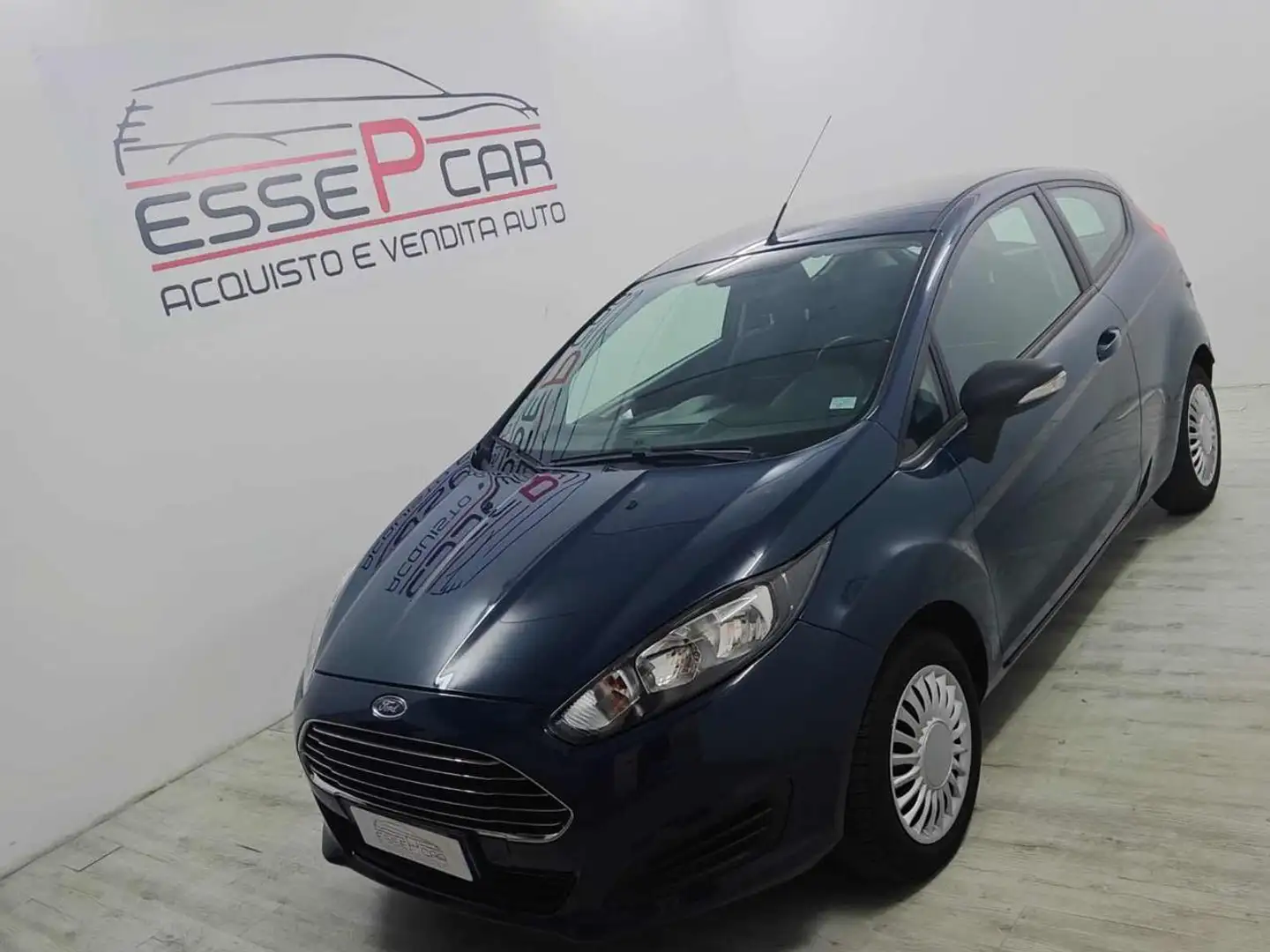 Ford Fiesta 1.2 60CV 3 porte Business Bleu - 1
