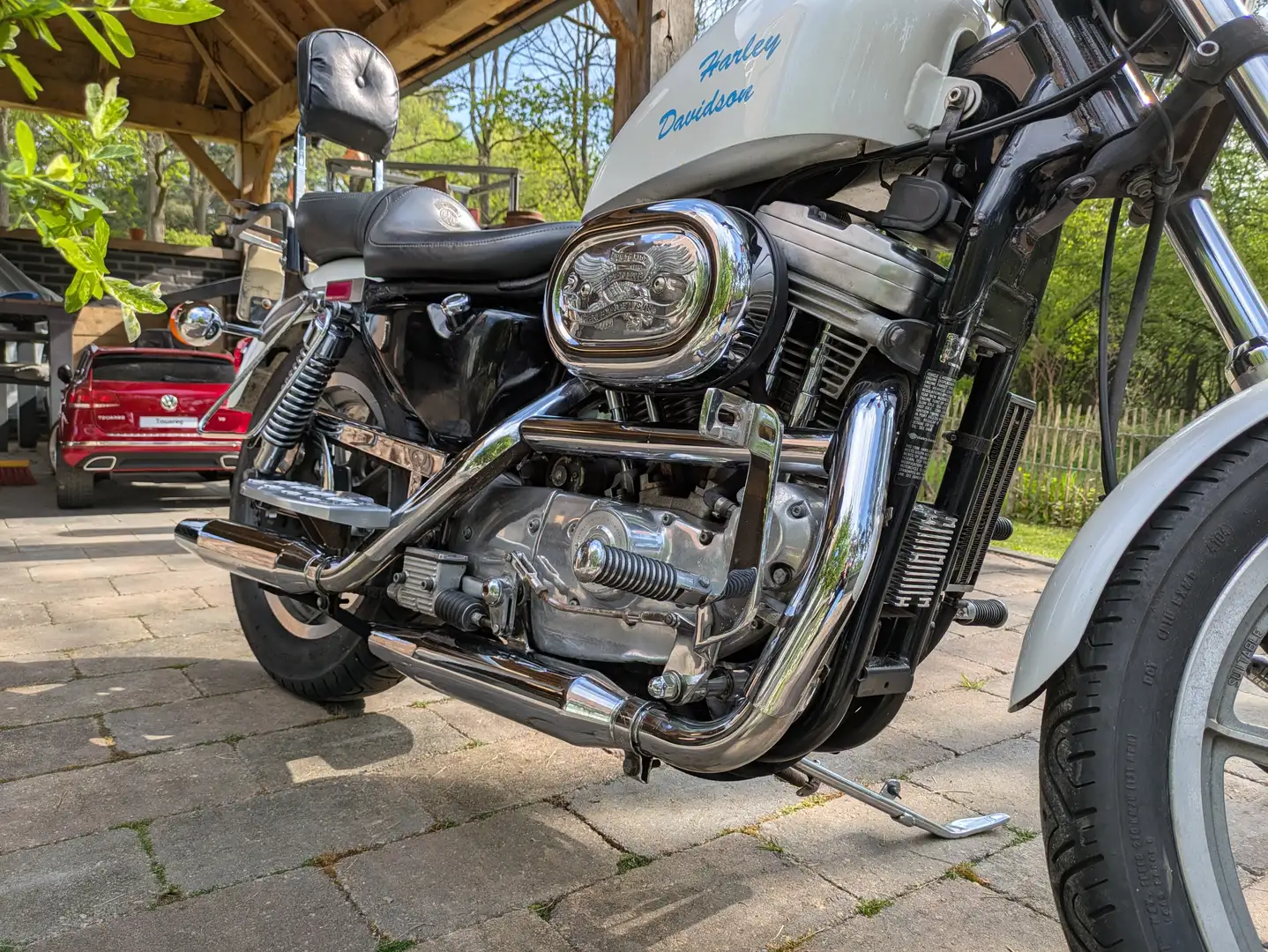 Harley-Davidson Sportster 883 Harley XLH 883 Sportster Hugger Білий - 2
