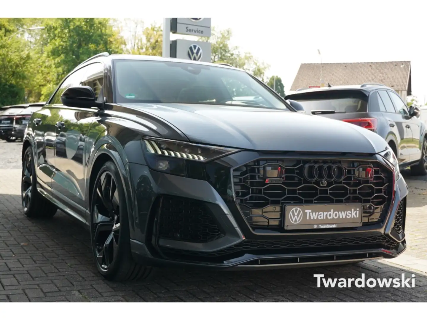 Audi RS Q8 Soft RS-Dynamik+ HUD Pano B&O Raute Keramik Gris - 1
