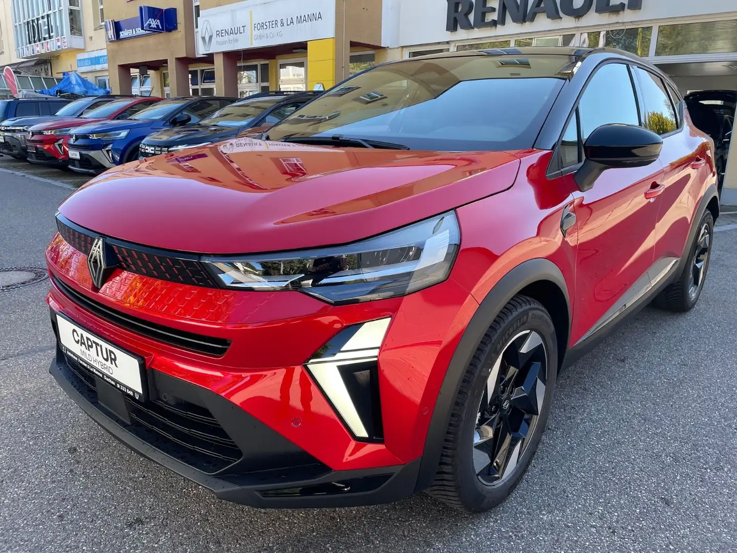 Renault Captur Mild Hybrid 140 Techno Rouge - 1
