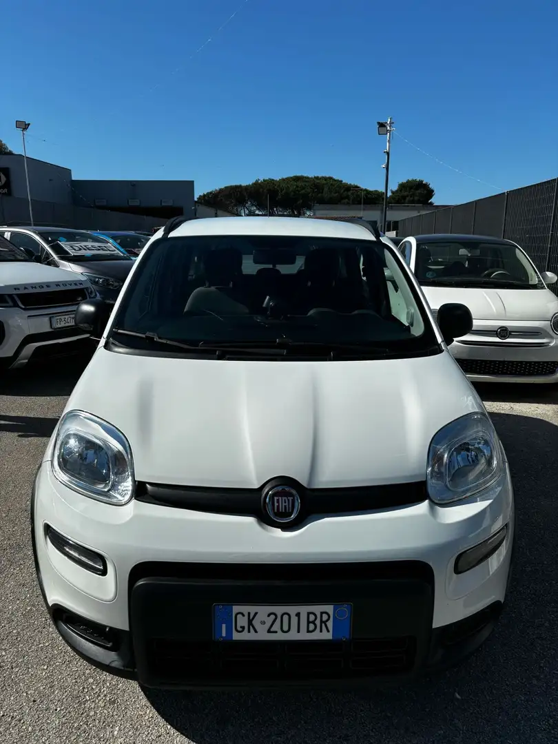 Fiat Panda 1.0 FireFly S&S Hybrid Sport Blanc - 1