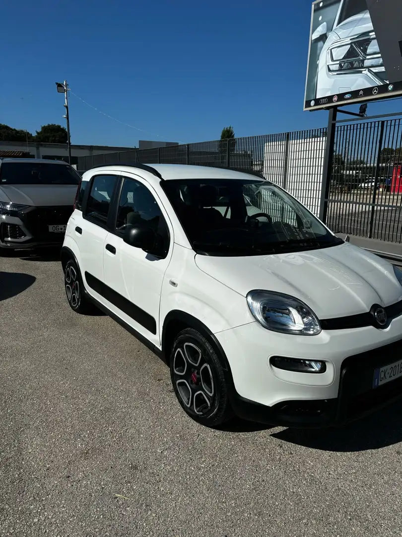 Fiat Panda 1.0 FireFly S&S Hybrid Sport Blanc - 2