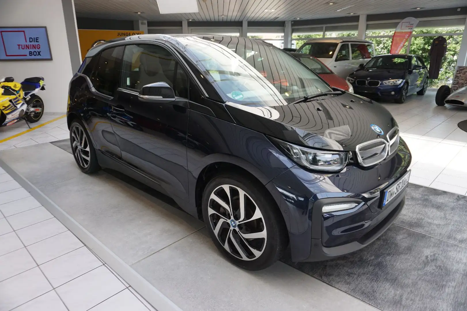 BMW i3 NAVI, LED, KLIMAAUTOMATIK, SITZHEIZUNG, PDC Niebieski - 1