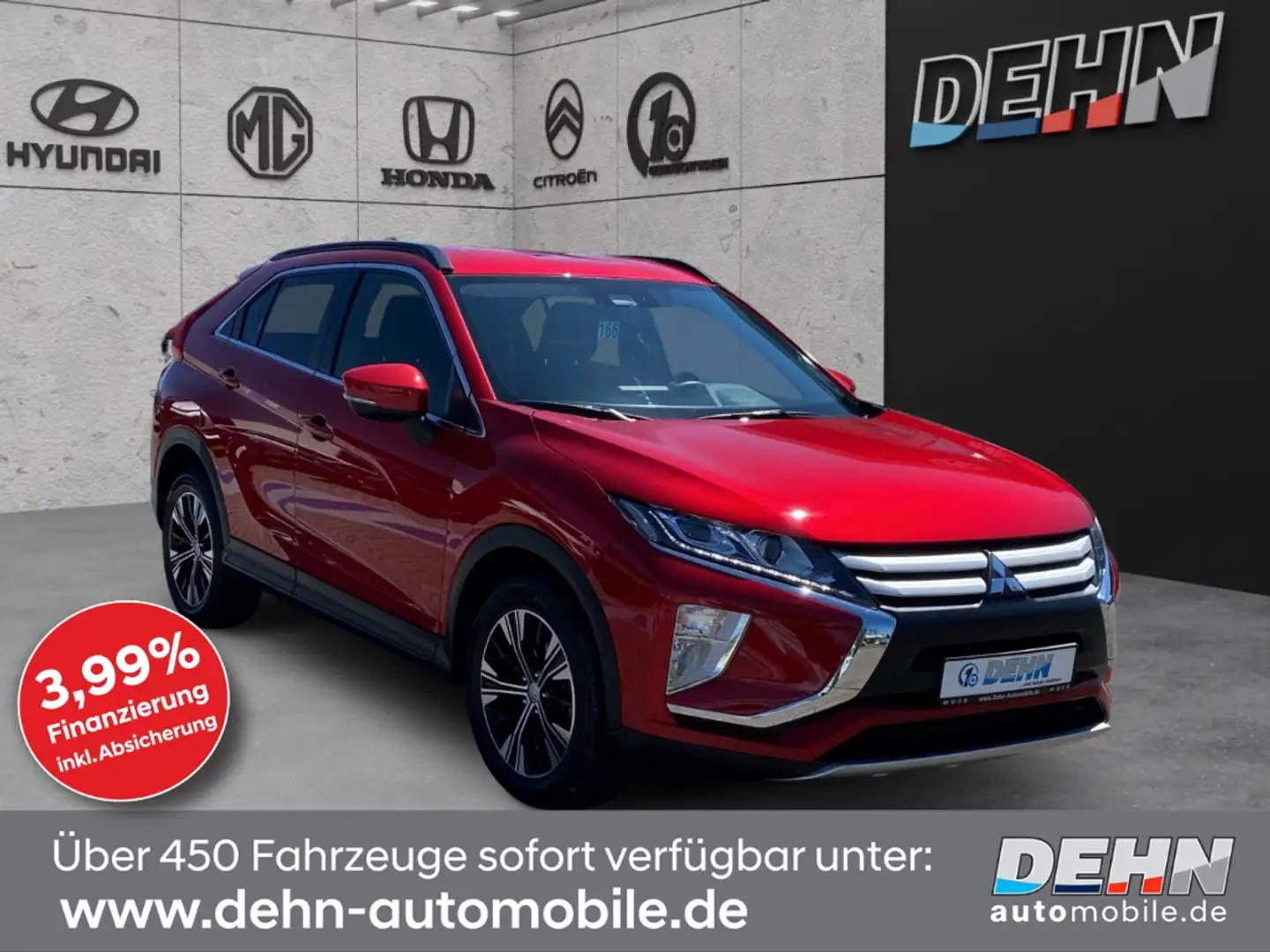 Mitsubishi Eclipse Cross 1.5 T-MIVEC Diamant Edition SHZ/Carplay Rot - 1