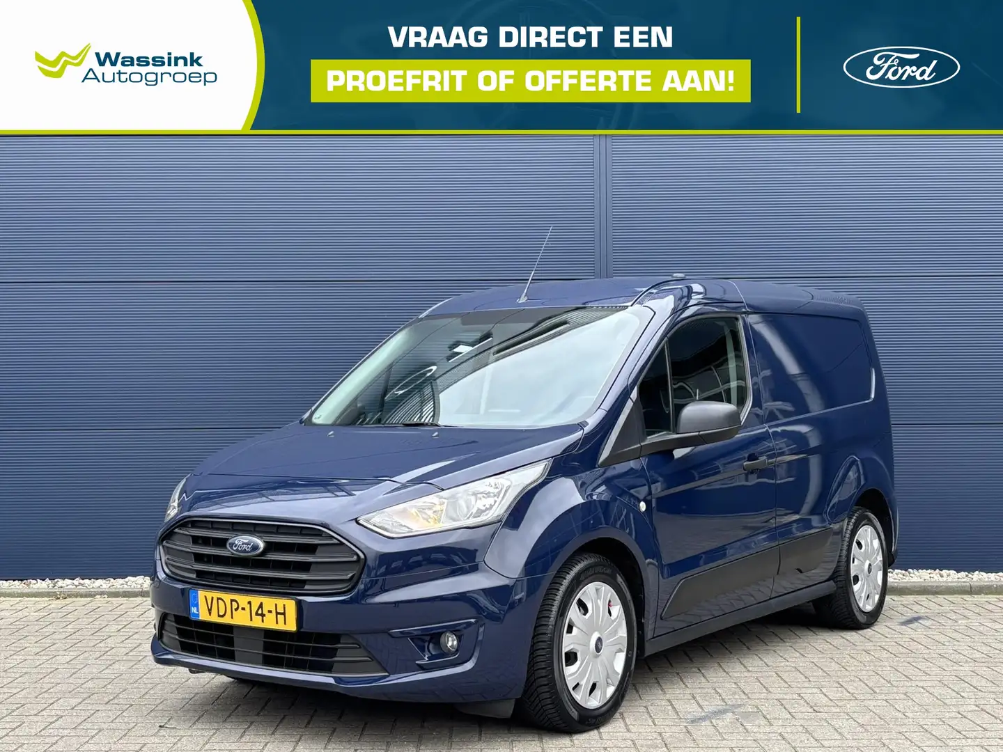 Ford Transit Connect L1 1.5 EcoBlue 75pk Trend | Verwarmbare voorruit Blauw - 1