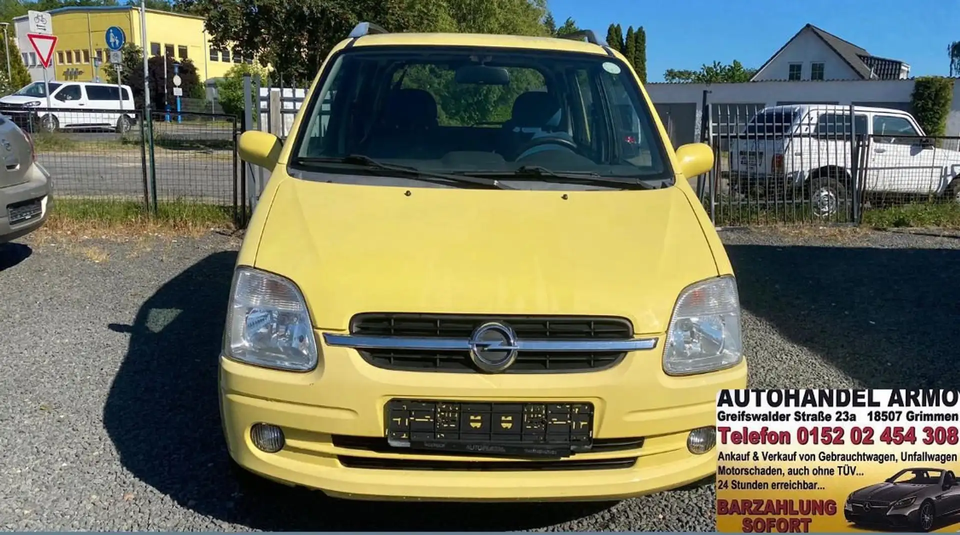Opel Agila **HU/AU NEU** Żółty - 1