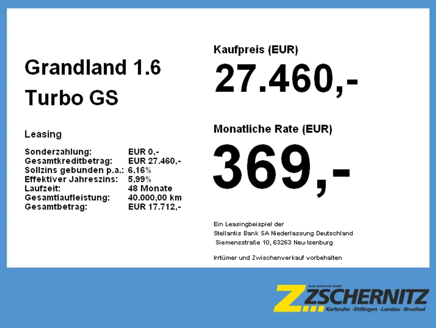 Opel Grandland 1.6 Turbo GS e LED Navi Kamera Kamera Blanc - 2