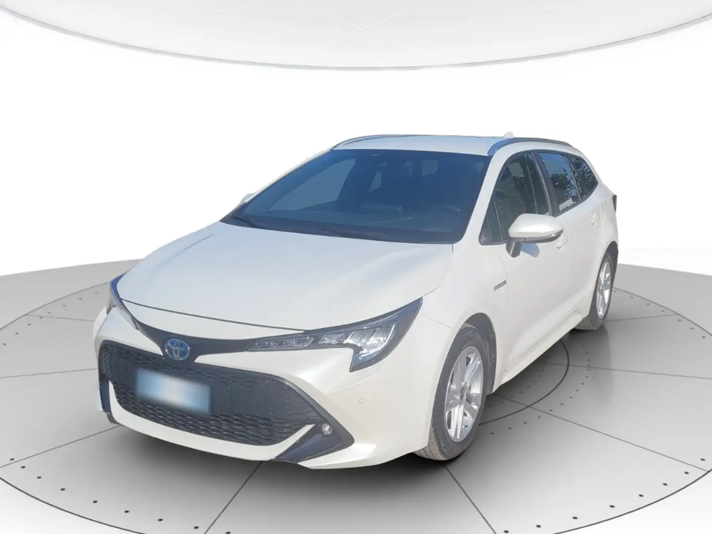 Toyota Corolla Touring Sports 1.8h Business Tech cvt Bianco - 1