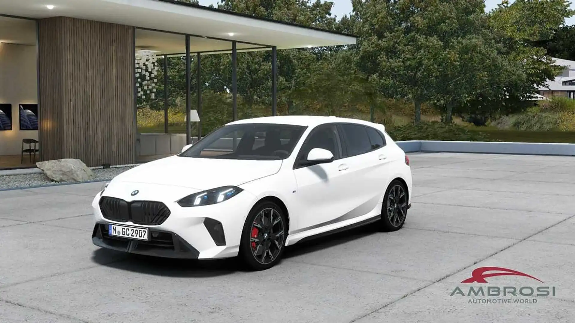 BMW 118 5-porte 118d Msport Pro Premium Package Bianco - 1