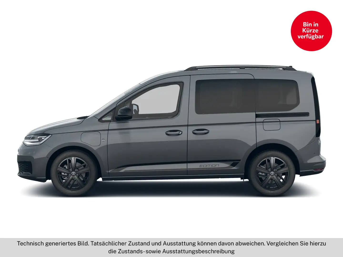 Volkswagen Caddy Edition eHybrid 110 kW Grau - 2
