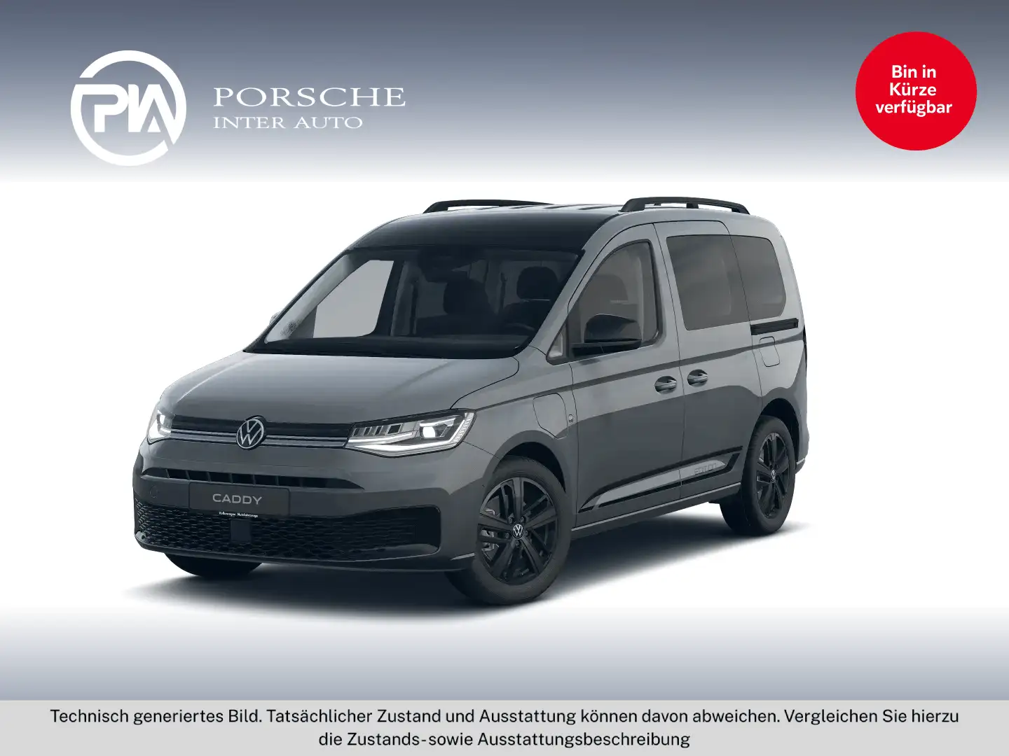 Volkswagen Caddy Edition eHybrid 110 kW Grau - 1