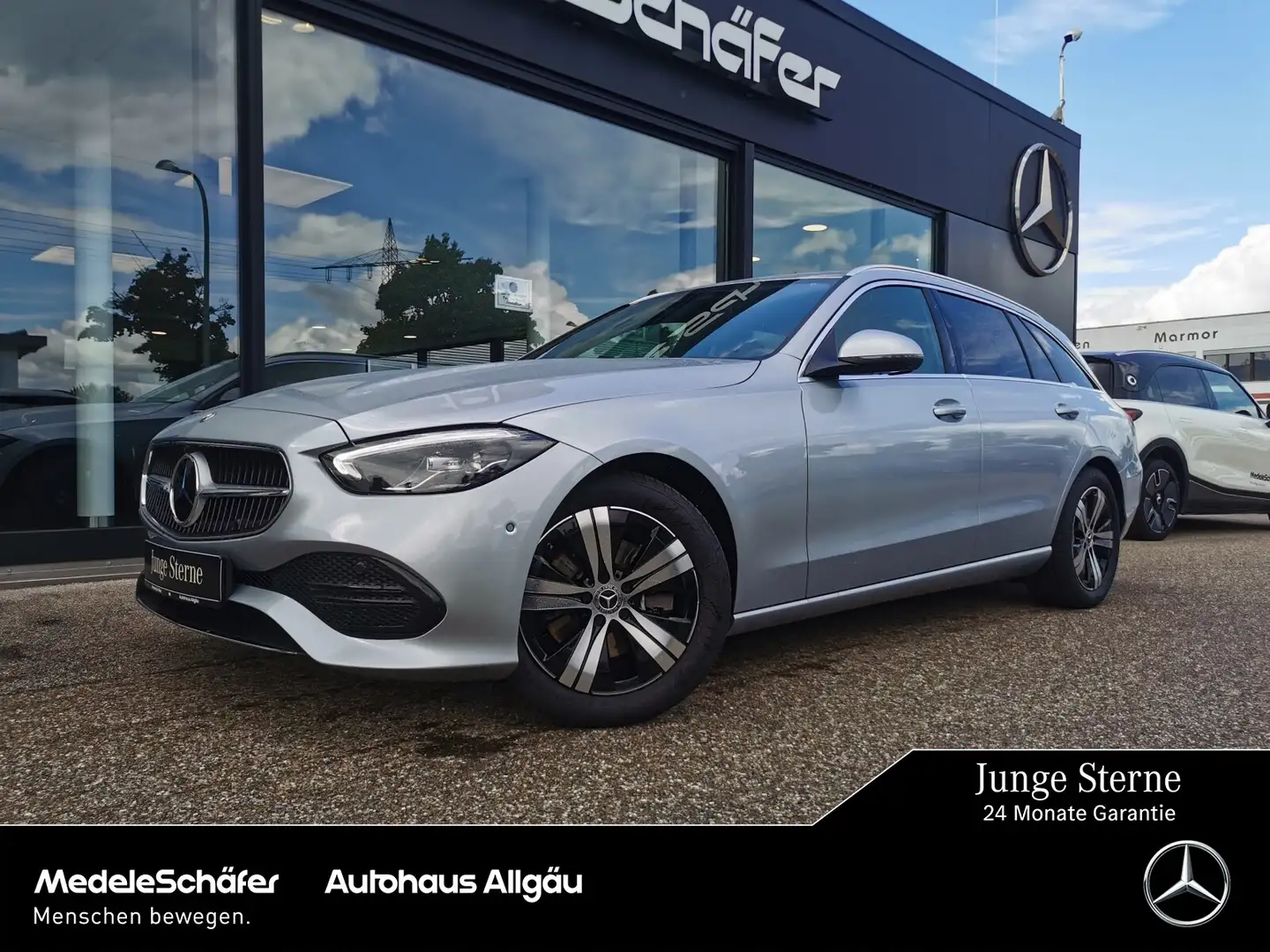 Mercedes-Benz C 220 C 220 T d Avantgarde Distronic 360° Ambiente LED Silber - 1