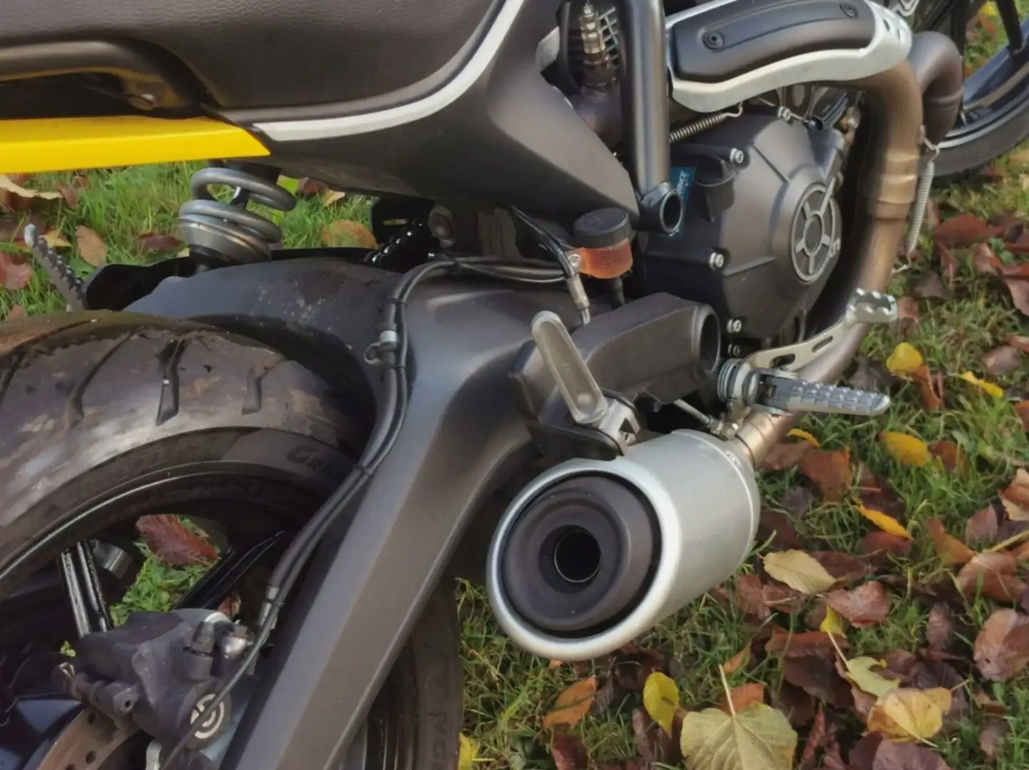 Ducati Scrambler Galben - 1