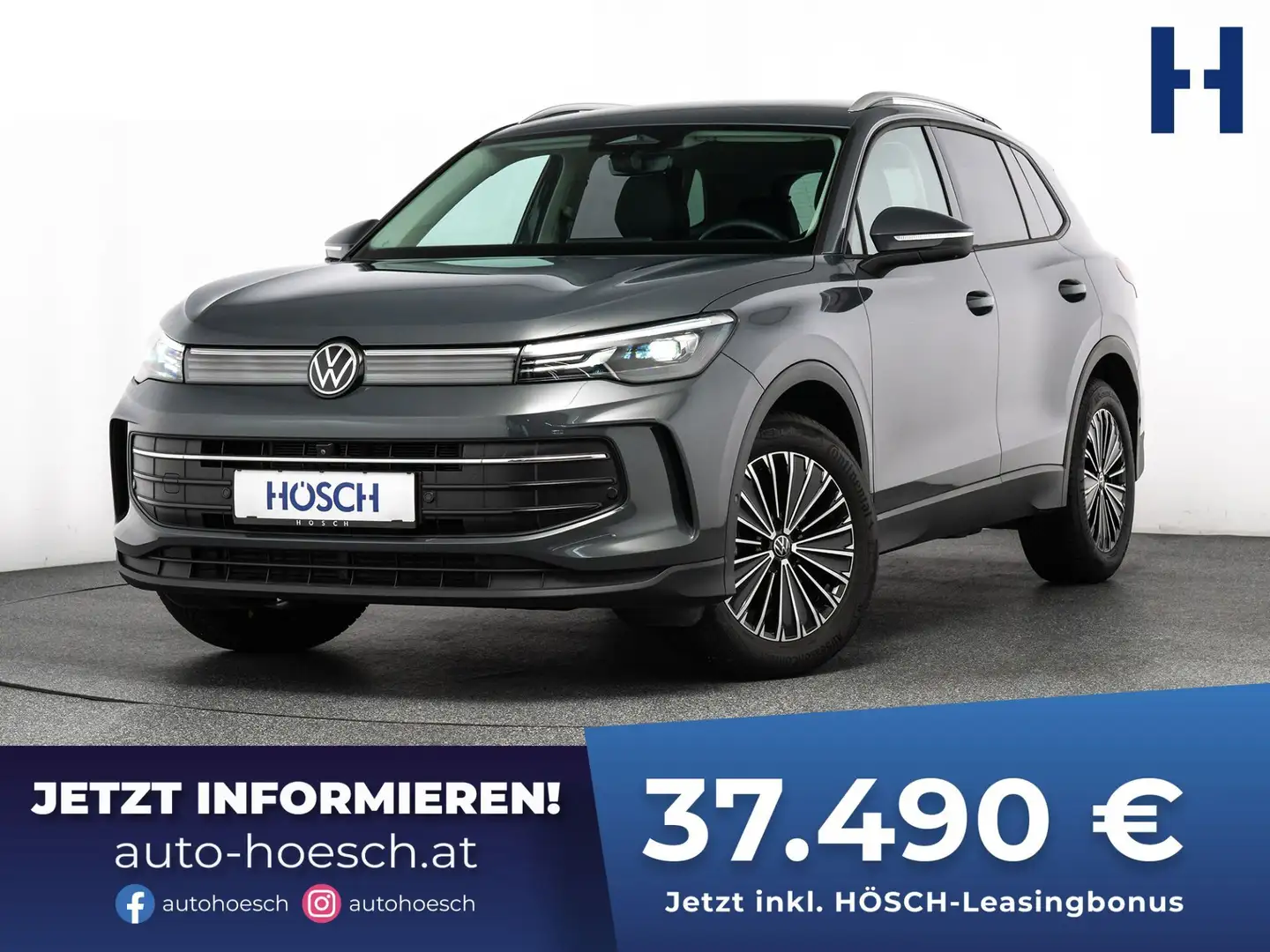 Volkswagen Tiguan Life TDI Aut. AHK 360° ACC 18er WINTERPAKET Grigio - 1
