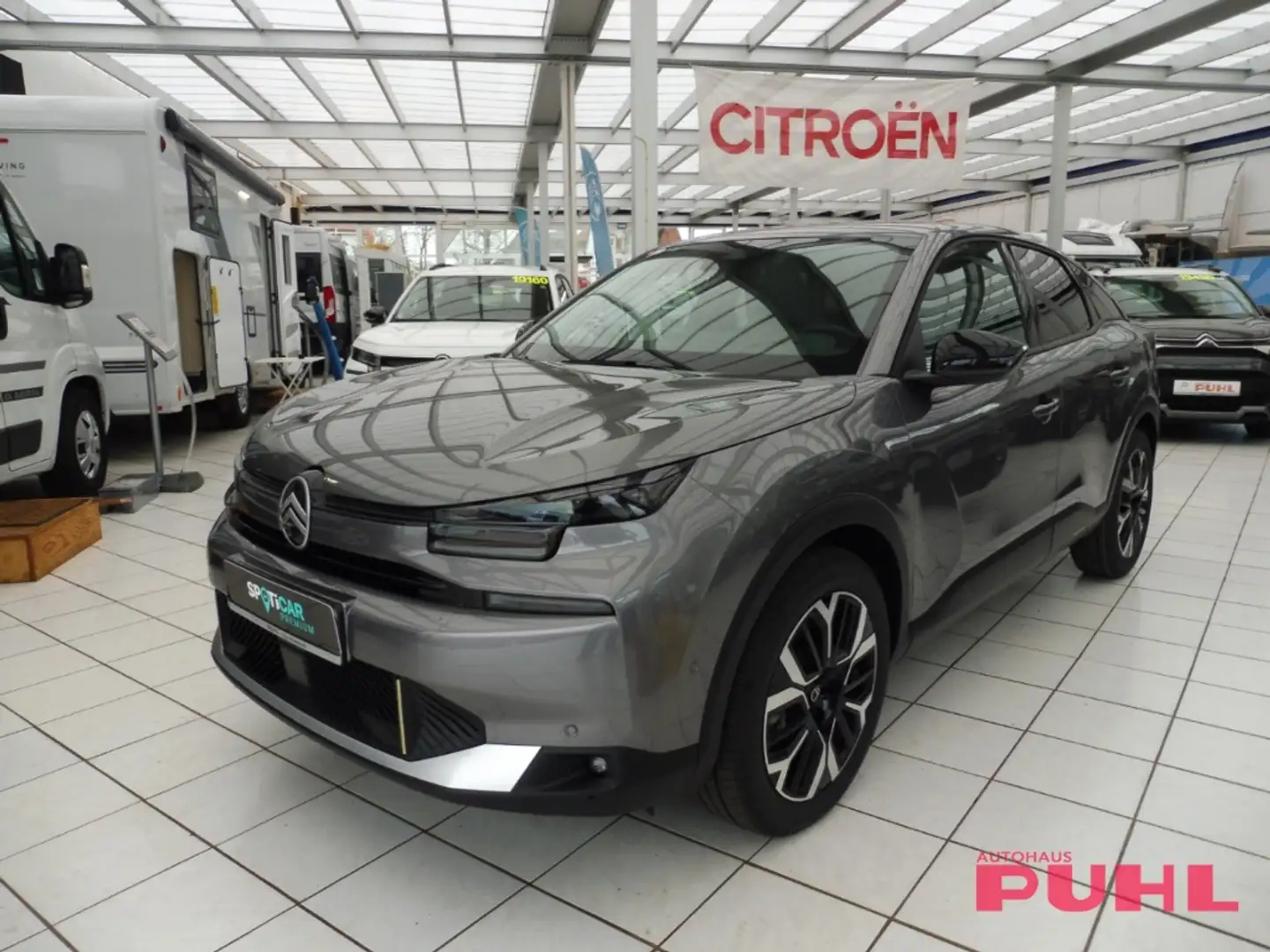Citroen C4 Max-Hybrid,145,Automatik,360° Kameras,Navi,Head Up Grau - 1