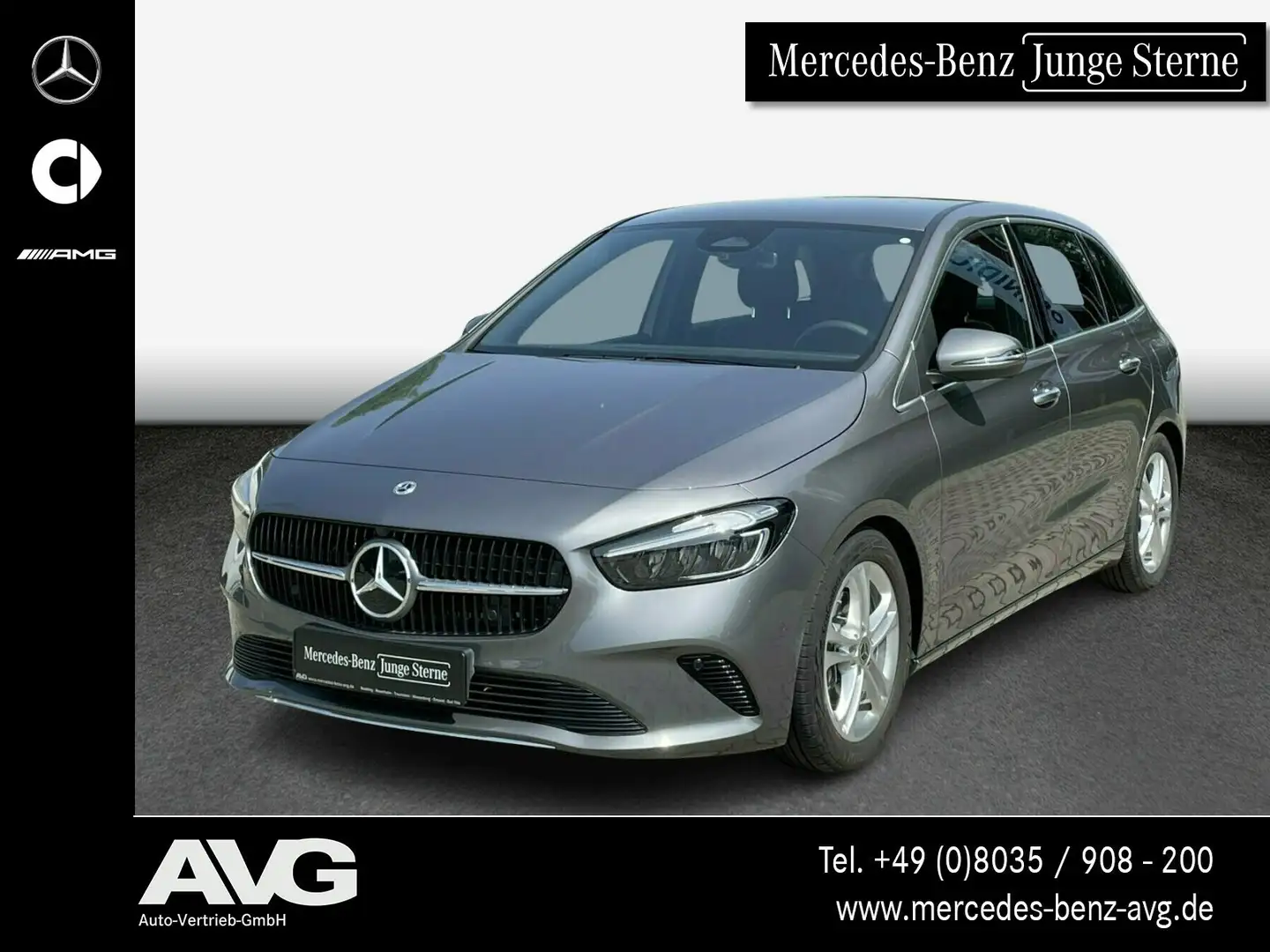 Mercedes-Benz B 180 B 180 Progressive Advanced+ LED AHK Distr RFK Navi Grau - 1
