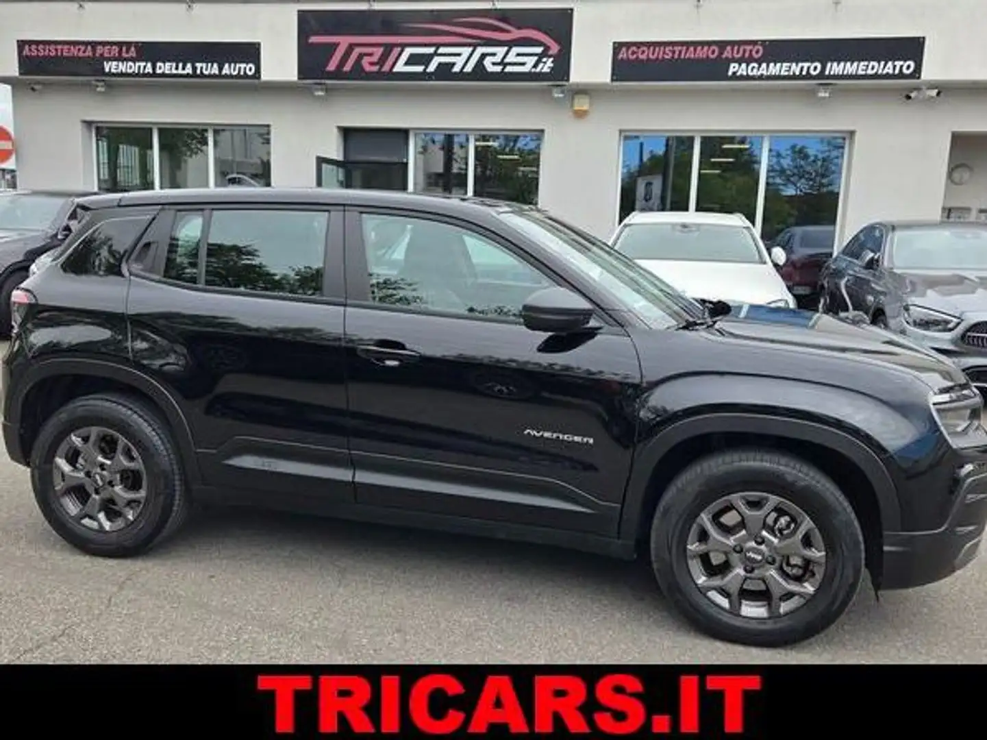 Jeep Avenger 1.2 turbo e-hybrid mhev Longitude fwd 110cv edct6 Noir - 1
