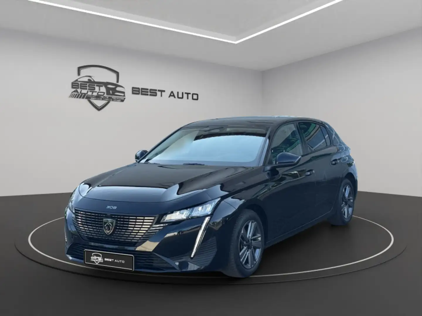 Peugeot 308 1.5 BLUEHDI 130CH S\u0026S ALLURE EAT8 Noir - 1