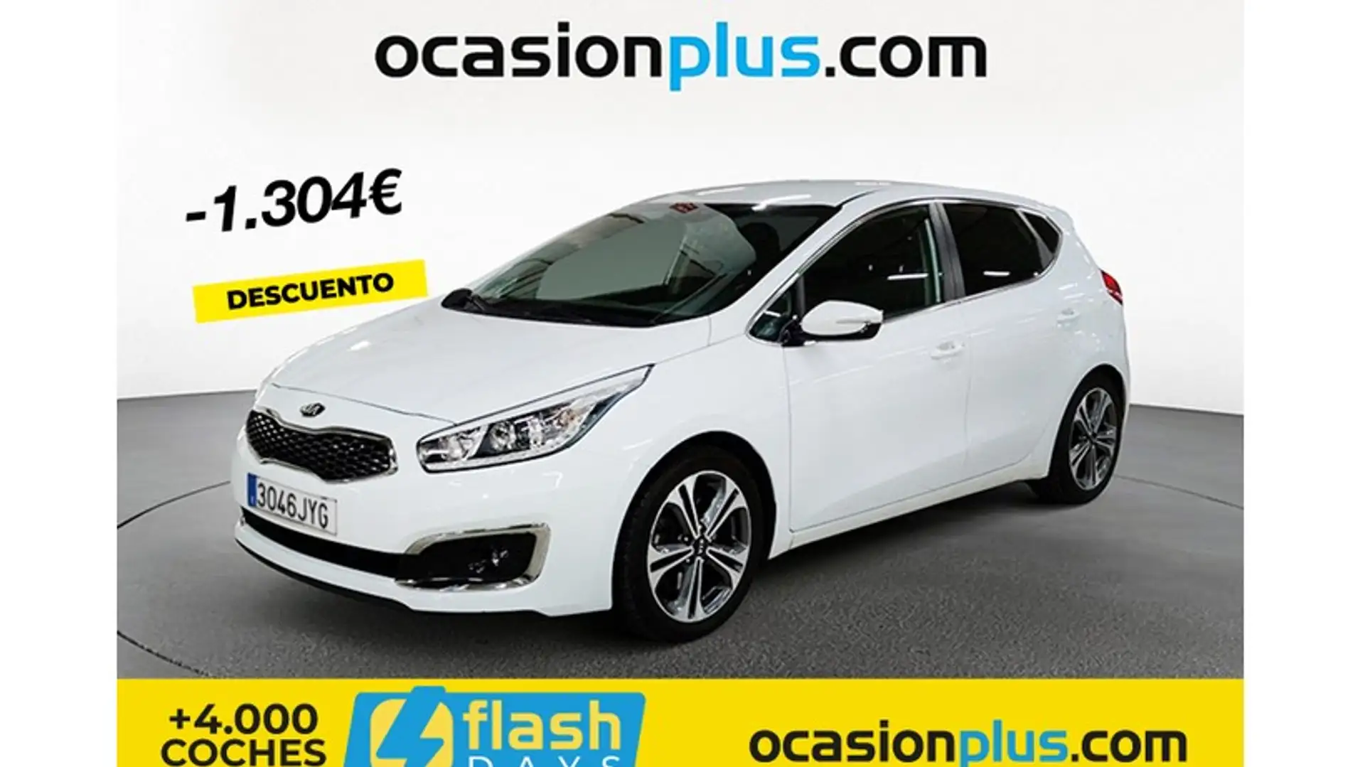 Kia Ceed / cee'd 1.6CRDI VGT Tech 136 Blanco - 1