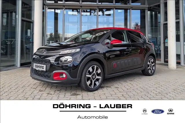 Citroën C3 Puretech 82 Shine DAB NAVI Toter Winkel Ass. Navi/Klima/Park Assist./Sitzhzg./MF Lenkrad/BC/Tempomat/L R Sensor/eFH.