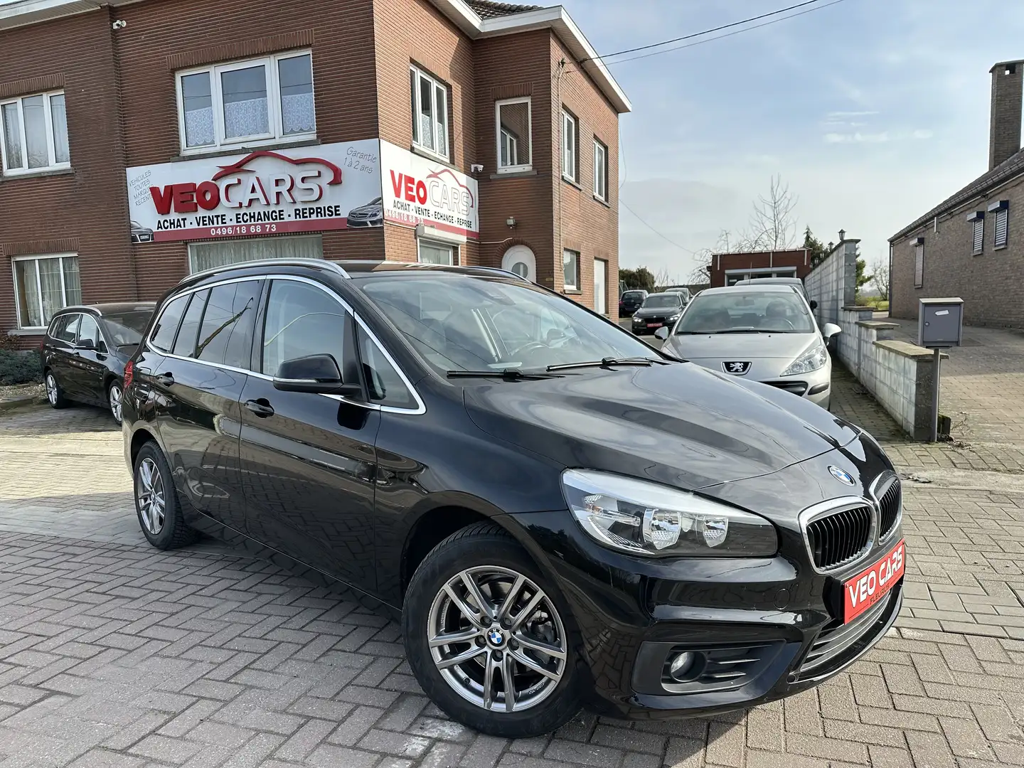 BMW 216 dA Gran Tourer 7 Pl. Auto. / GPS / LED / Capteurs Noir - 1