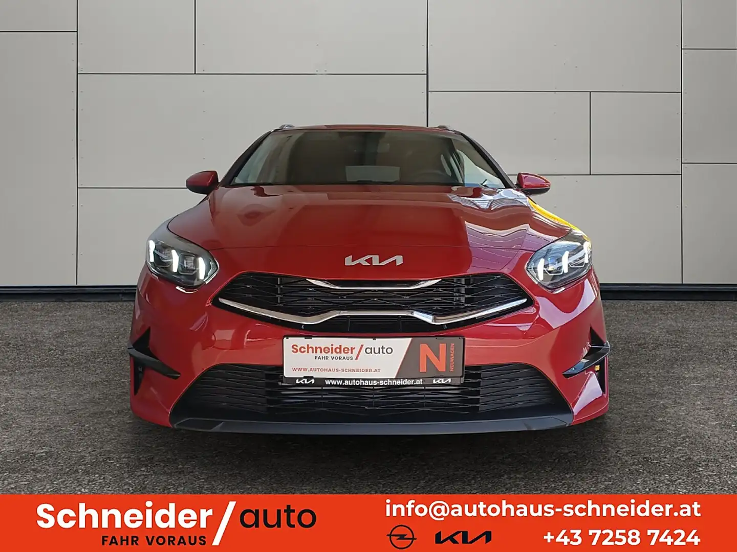 Kia Ceed SW / cee'd SW ceed SW 1,0 T-GDI GPF ISG Silber mit Style Pake... Rot - 2