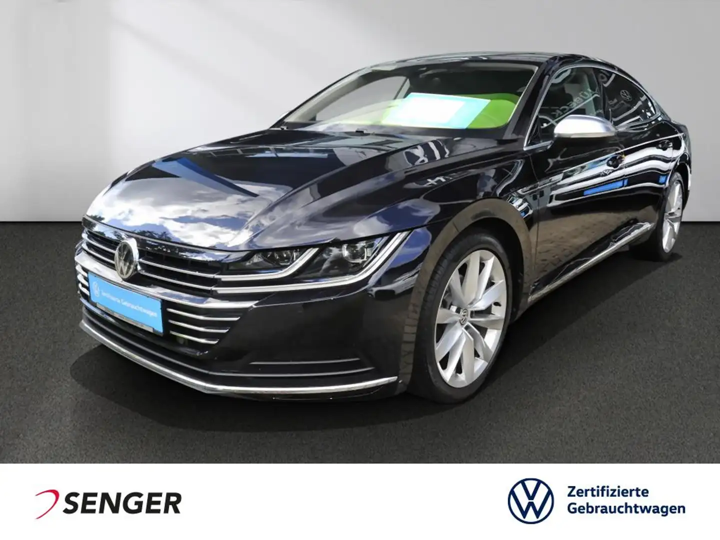 Volkswagen Arteon 2.0 TDI Elegance DSG Navi App-Connect SHZ Noir - 1