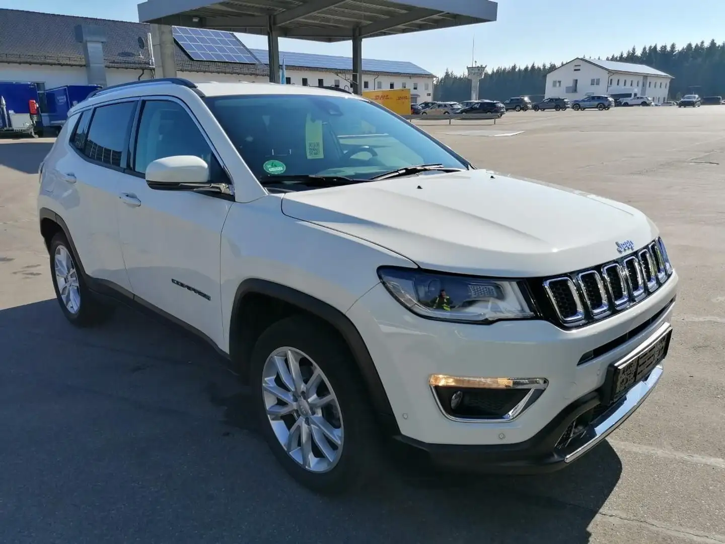 Jeep Compass Limited 1,3 TGDi NAV+KAM+XEN+ACC+CARPLAY Weiß - 1
