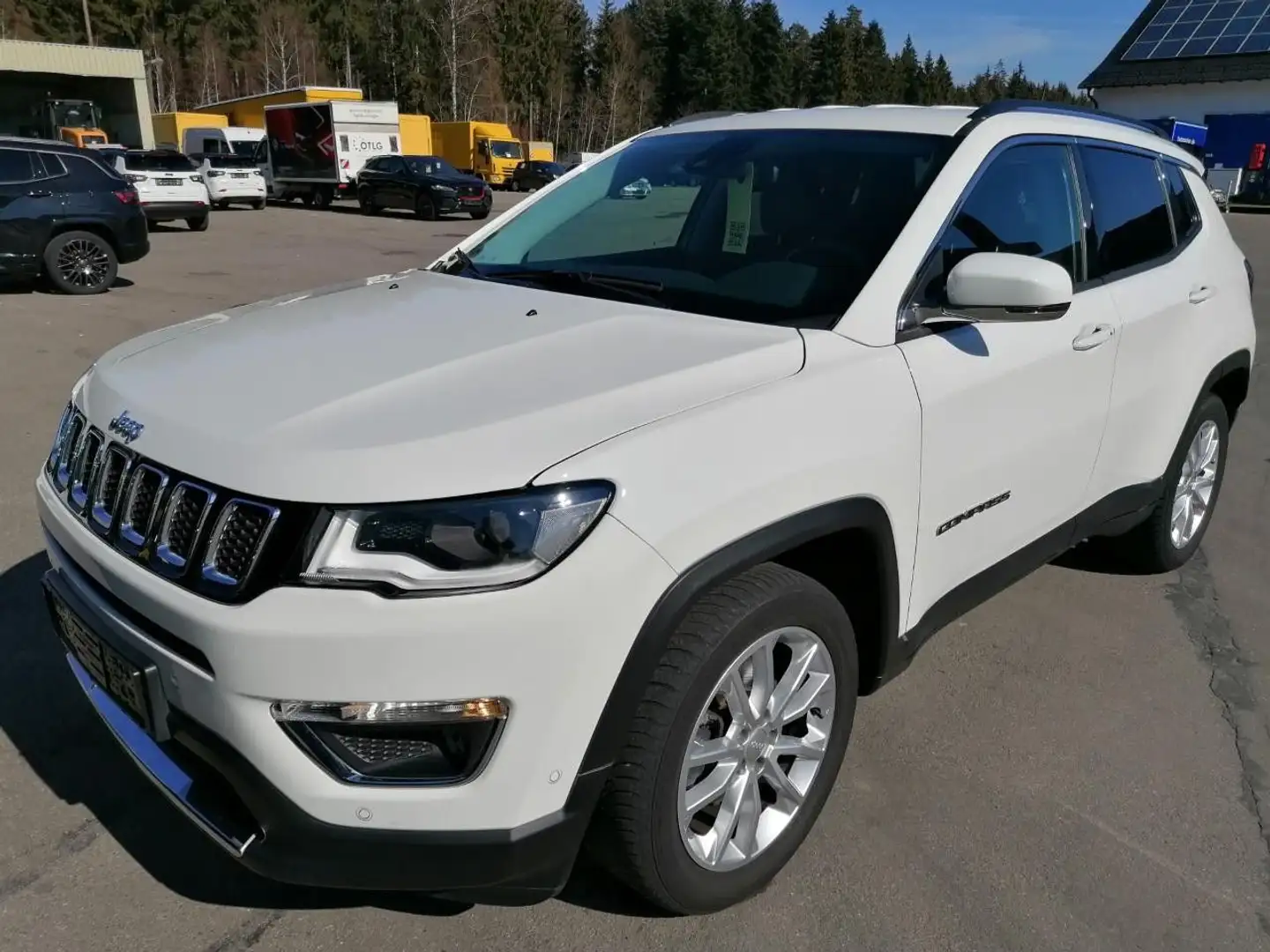 Jeep Compass Limited 1,3 TGDi NAV+KAM+XEN+ACC+CARPLAY Weiß - 2