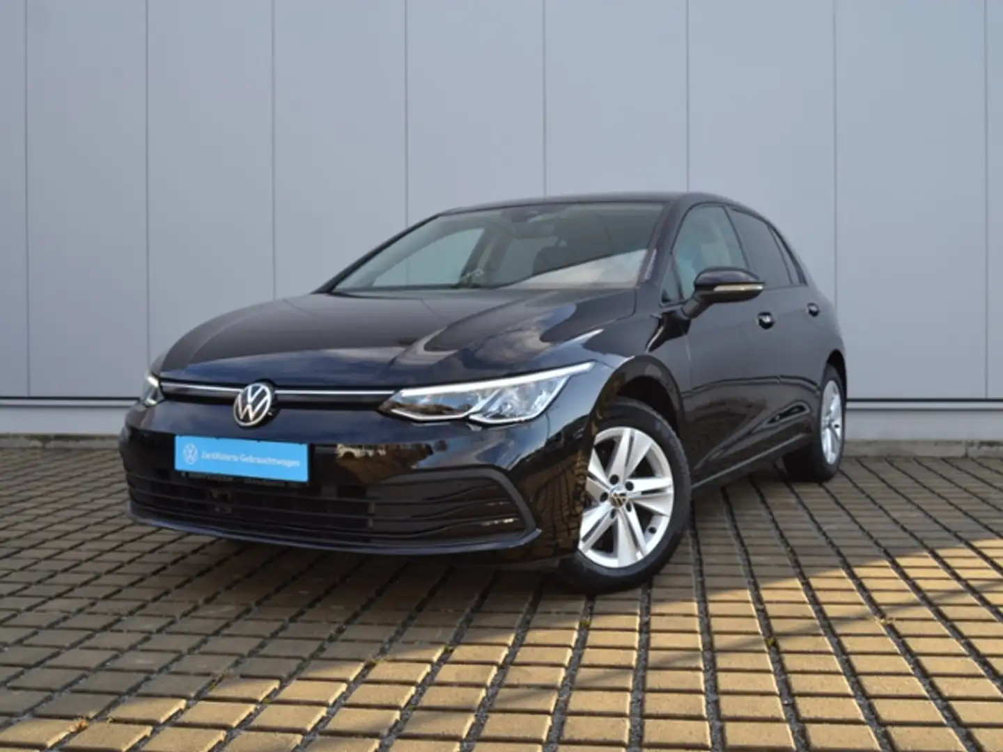 Volkswagen Golf VIII 1.5 TSI Life LED/NAVI-PRO+VZE/ACC/DIGITAL-CO Schwarz - 2