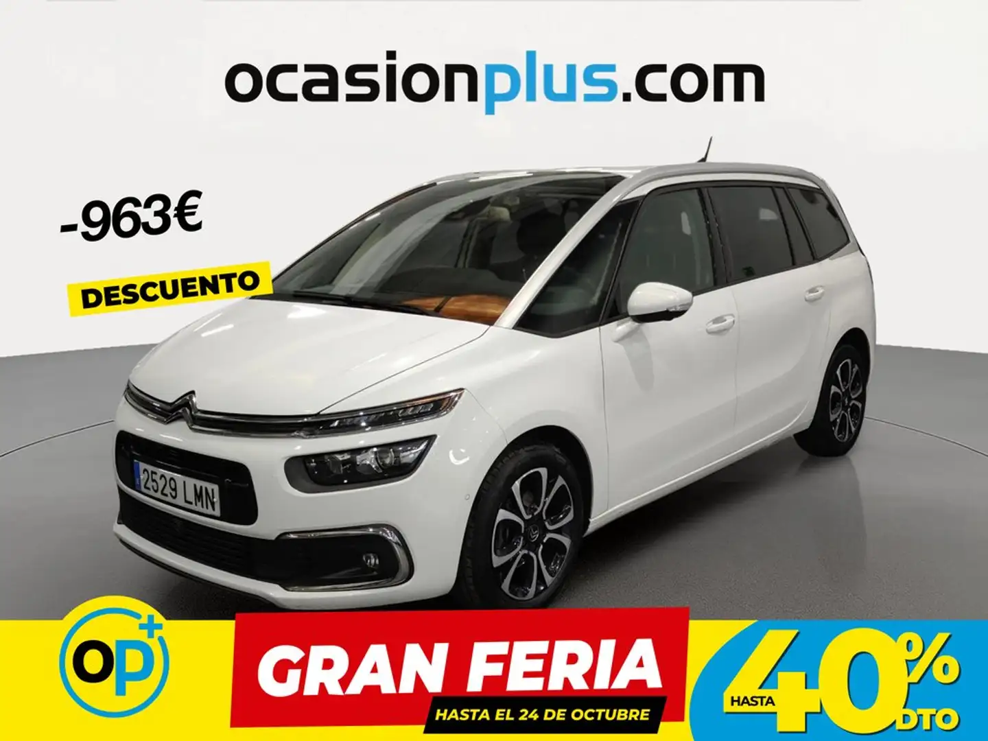 Citroen C4 Grand Spacetourer 1.5BlueHDI Shine Pack EAT8 130 Blanco - 1