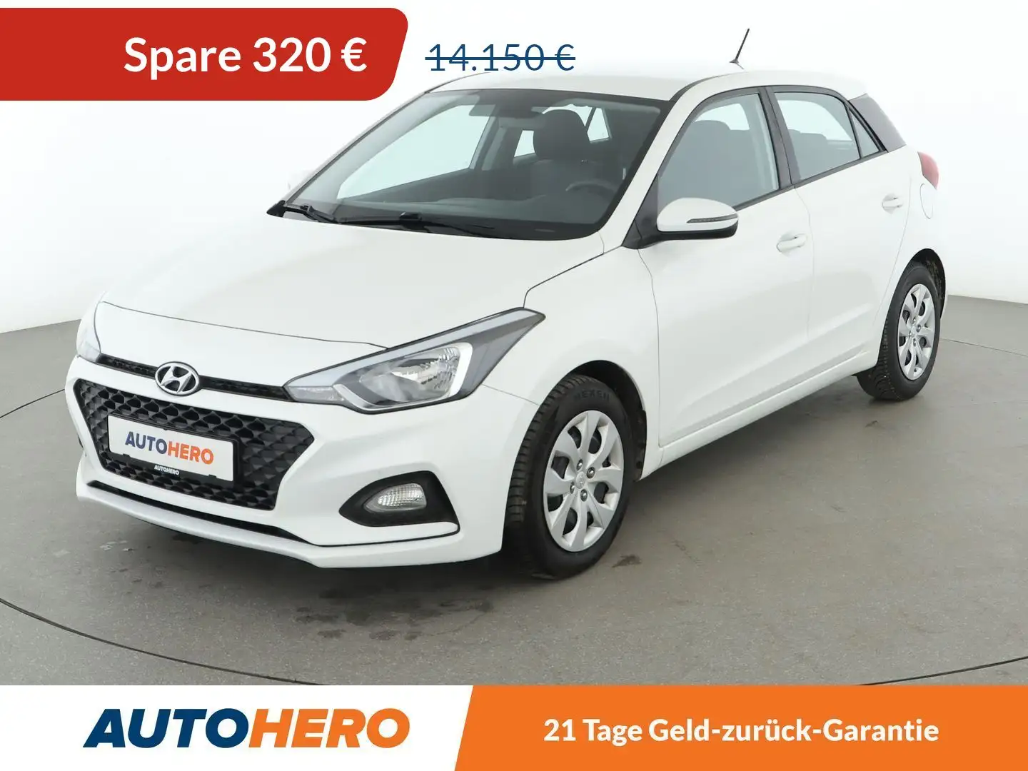Hyundai i20 1.0 TGDI Trend*KLIMA*BLUETOOTH* Weiß - 1