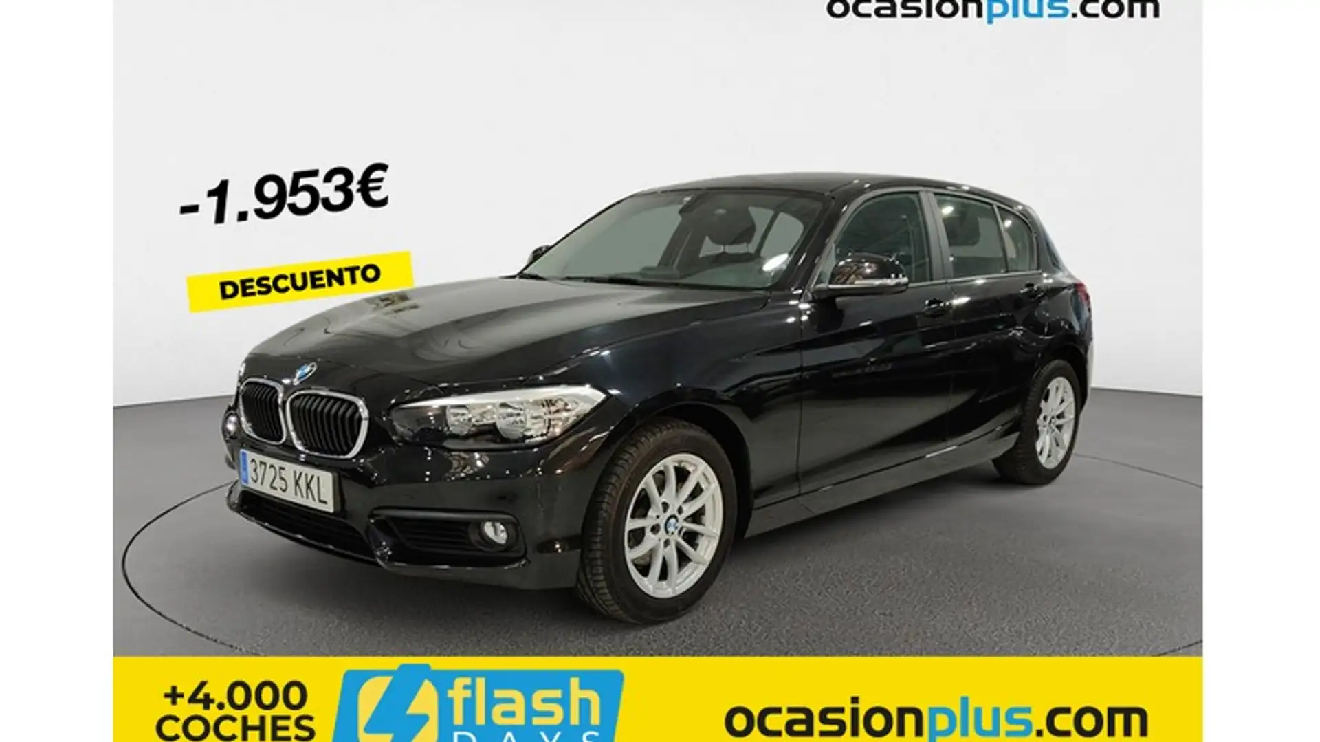 BMW 118 118d Negro - 1